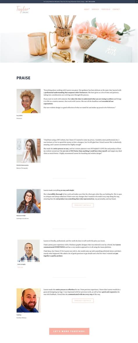 Rally Squarespace Template