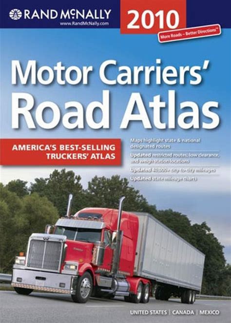 Rand Mcnally Motor Carriers Road Atlas