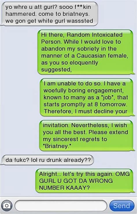 Random Drunk Texts