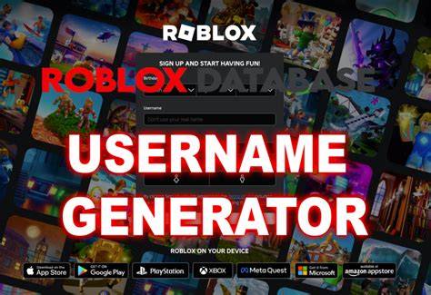 Random Roblox Account Name Generator