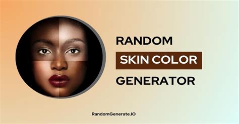 Discover the Magic of Diversity with Our Revolutionary Random Skin Color Generator