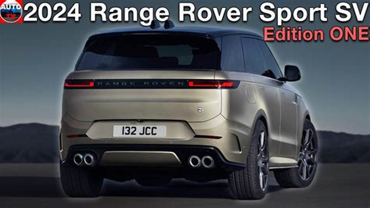 Range Rover 2024 First Edition