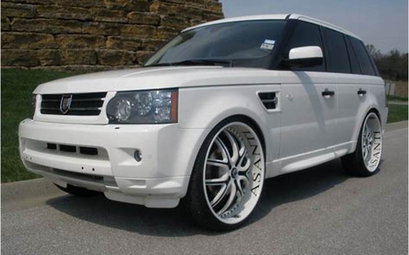 Range Rover On 26S Front View