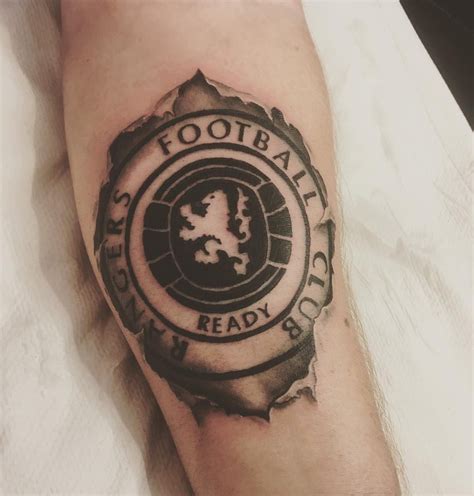 Rangers Football Tattoos