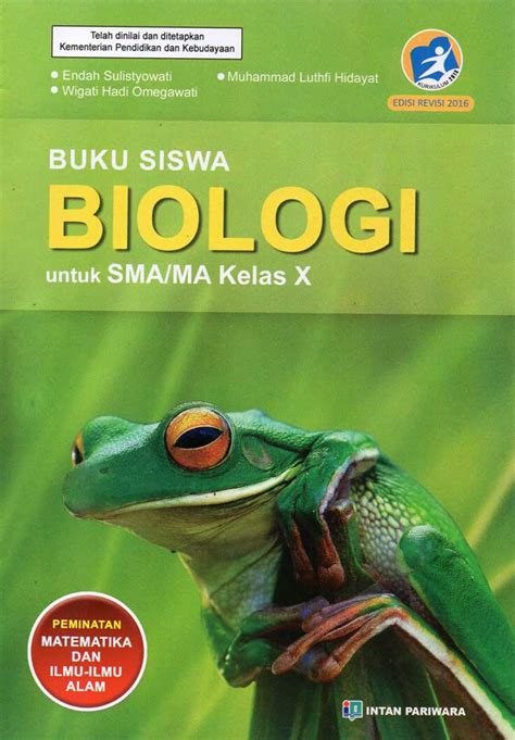 Rangkuman Buku Biologi Kelas X Kurikulum 2013 Revisi