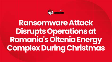 Ransomware attack disrupts operations