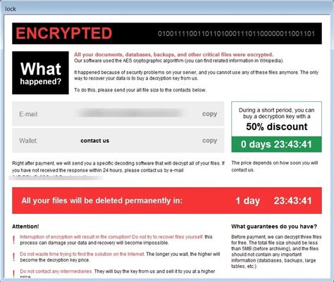 Ransomware on Exchange