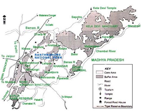Ranthambore Safari Zones