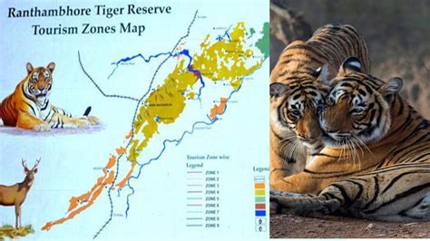 Ranthambore Safari Zones Map