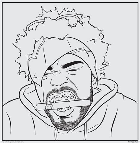 Rapper Coloring Pages