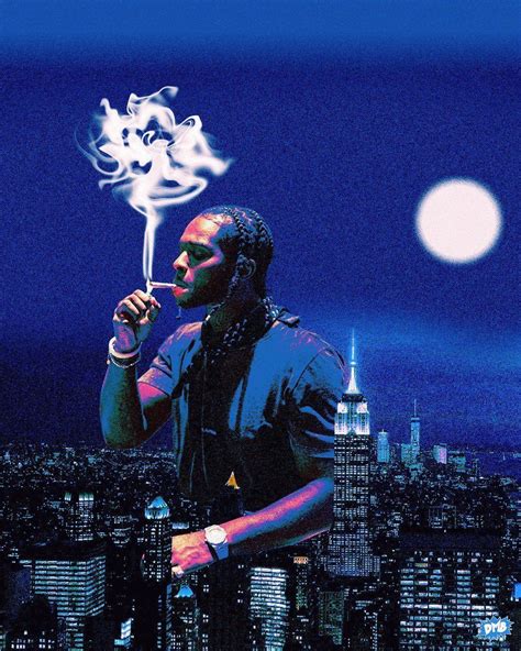 Rapper Smoking Wallpaper