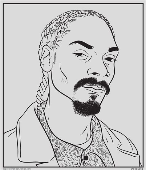 Rappers Coloring Pages