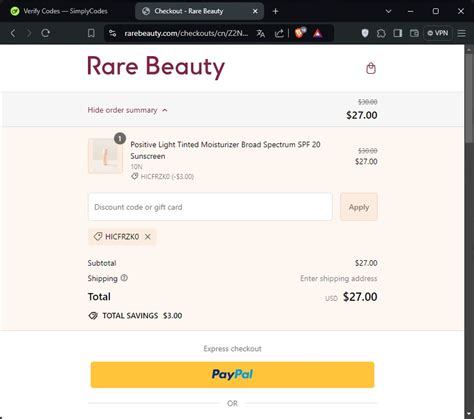 Unlock Unbeatable Savings: Get Your Hands on Exclusive Rare Beauty Discount Code Today!