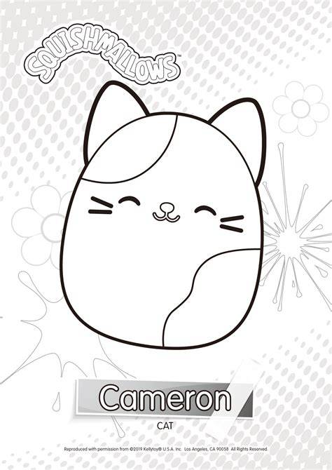 Rare Squishmallows Coloring Pages