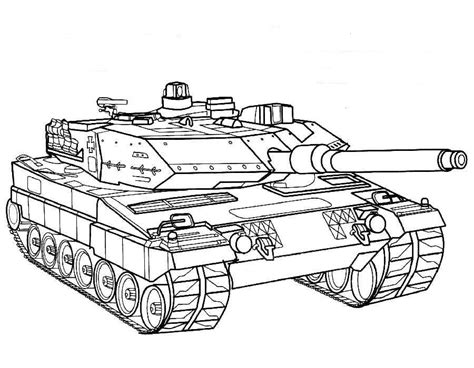 Raskraski Tanki Coloring Pages For Kids