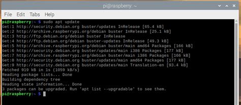 Raspberry Pi Sudo Apt Get Update