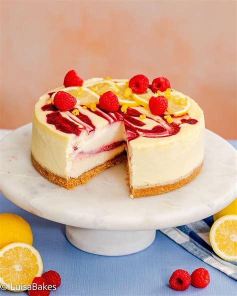 Raspberry Swirl Cheesecake