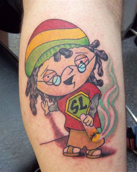 Rasta Stewie! Custom tattoo, Tattoos, Tattoo designs
