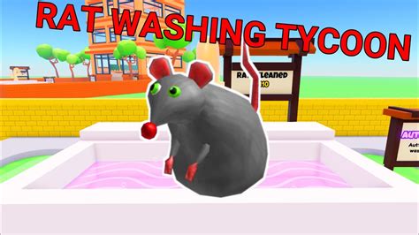 Rat Washing Tycoon - Roblox