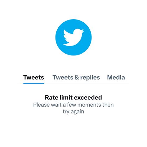 The Perils of Over-Tweeting: How to Avoid the Dreaded Rate Limit Exceeded on Twitter