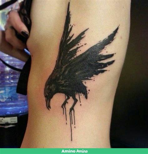 Raven Bird Tattoo