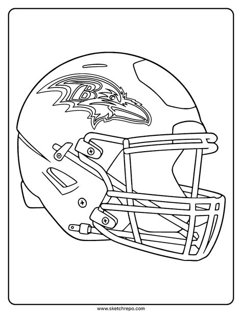 Ravens Coloring Pages