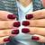 Ravishing Ruby: Dark Red Nail Colors That Make a Bold Statement in Fall