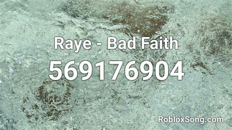 Raye Roblox ID