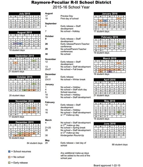 Raypec Calendar 22-23