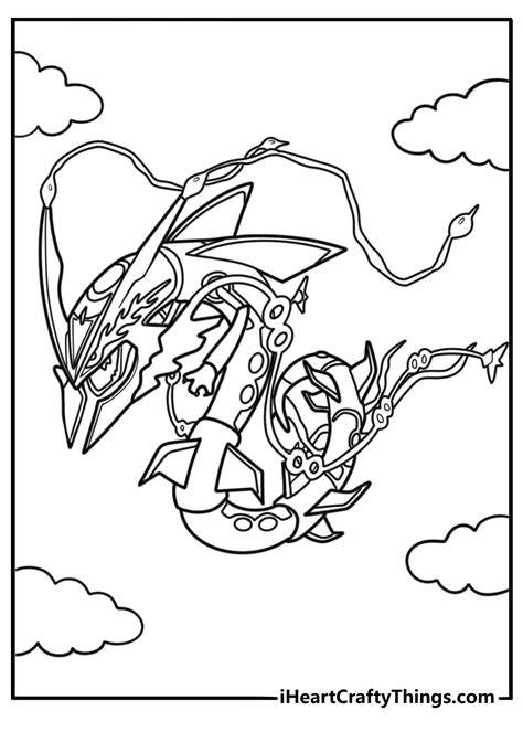 Rayquaza Coloring Pages