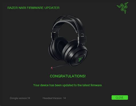 Razer Nari Ultimate Firmware