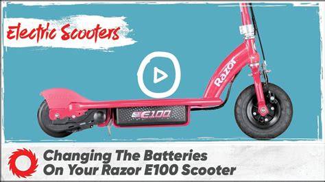 Razor Scooter Battery E100 Compatibility Chart