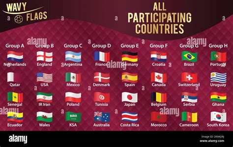 Razorback Invitational 2024 flags of participating countries