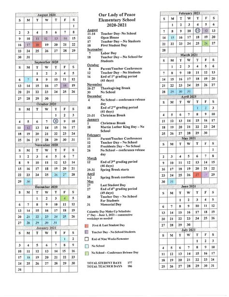 Rbc Academic Calendar