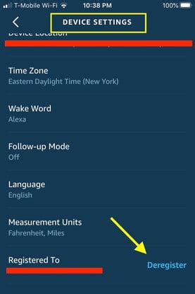 Re-Register Your Device