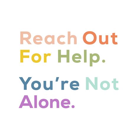 Reach Out for Help