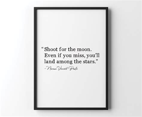 Reach For The Moon Quote