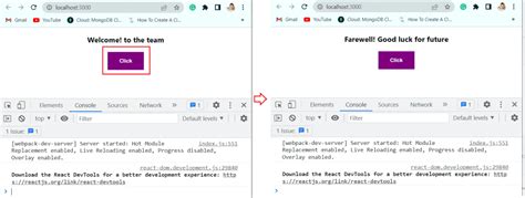 Handling Events in React js tutorial with examples] SPGuides