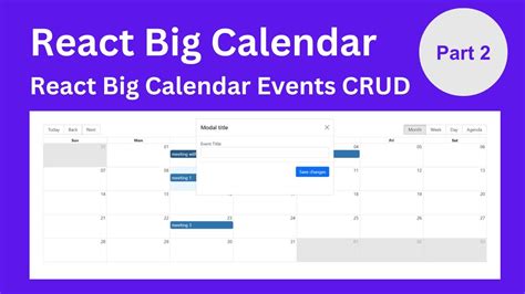 React big calendar drag and drop example