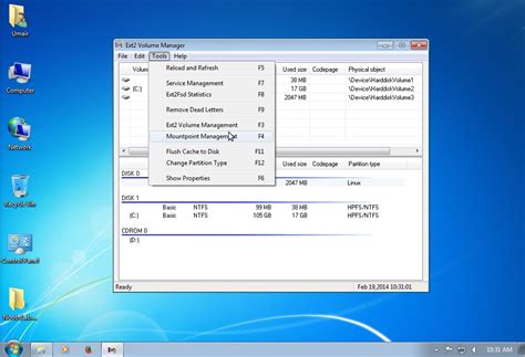 Read &amp; Write Access With Ext2Fsd