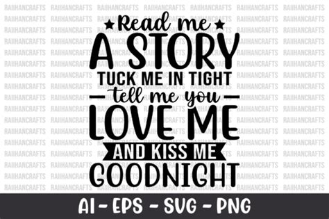 Download Read Me a Story, Tuck Me in... SVG File - SVG Design Images