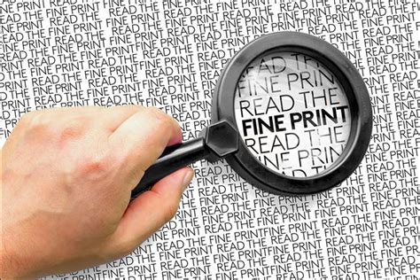Reading Fine Print