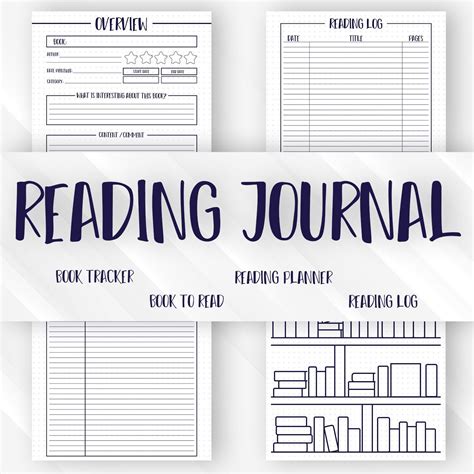 Reading Journal Template Goodnotes Free