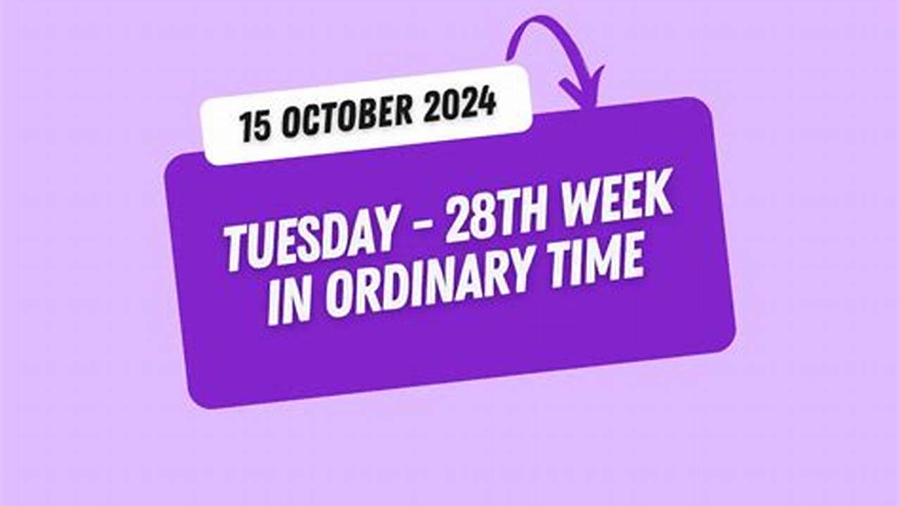 Readings For October 15 2024