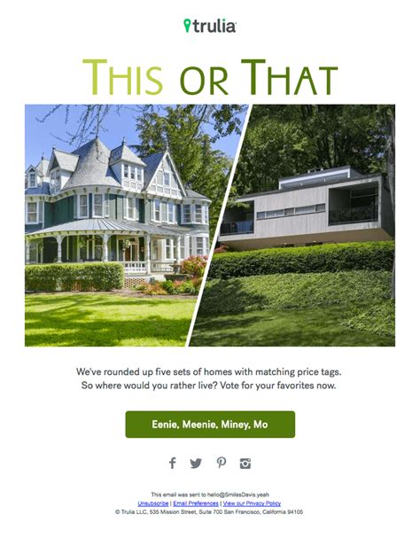 Real Estate Email Newsletter Template [Free Outlook] HTML5, PSD