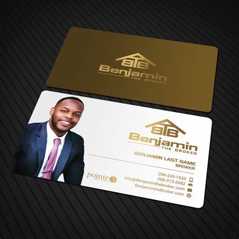Real Estate Agent Business Card Design