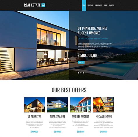 Real Estate Blogger Templates