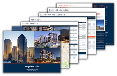 Real Estate Offering Memorandum Powerpoint Template