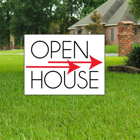 Open House Signs