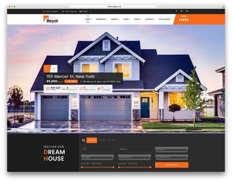 Real Estate Template Wordpress Free